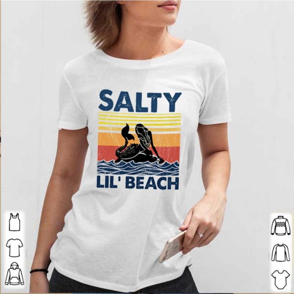 Mermaid salty lil’ beach retro vintage shirts
