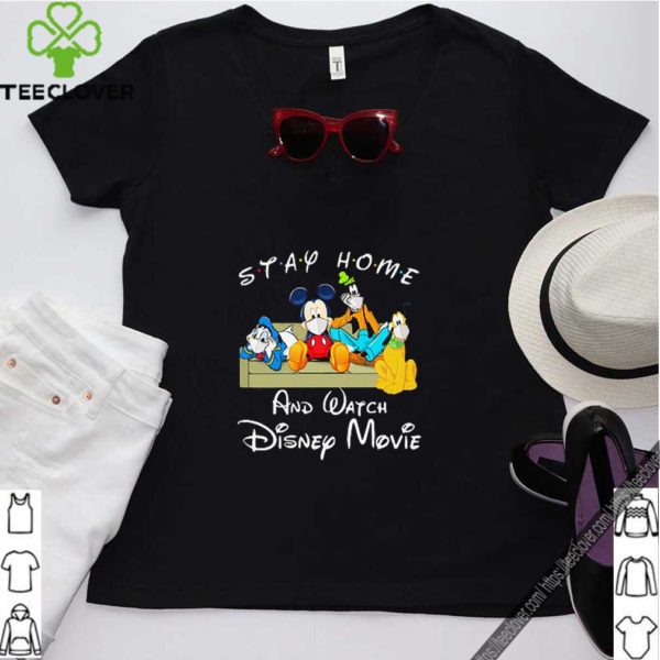 Mickey mouse donald duck and friends stay home and watch Disney movie