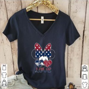 Minnie Mouse Love Seattle Seahawks and Washington State Cougars shirt