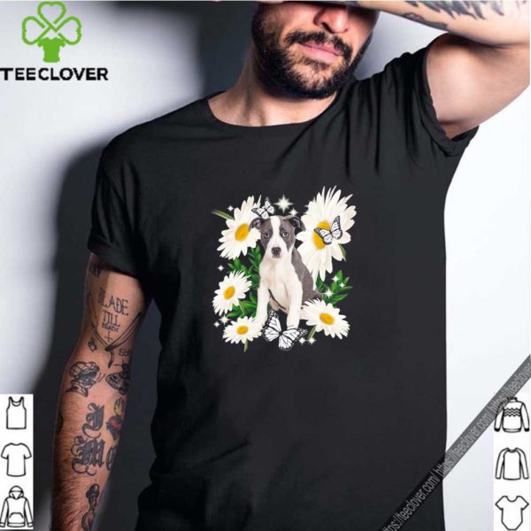 Pitbull Daisy flower Classic T-