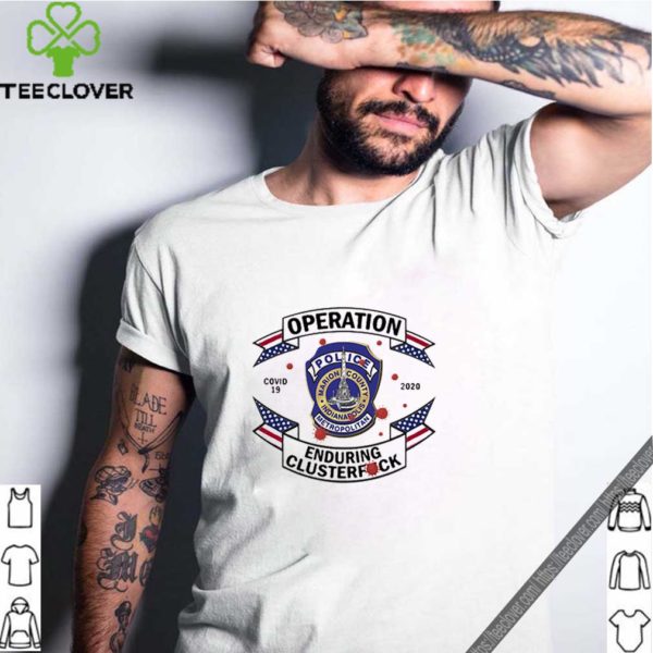 Police Marion County Indianapolis Metropolitan Covid-19 2020 shirt