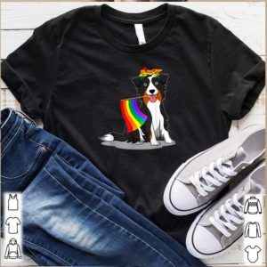 Pride LGBT Flag Gay Be Lesbian Australian Shepherd Gifts