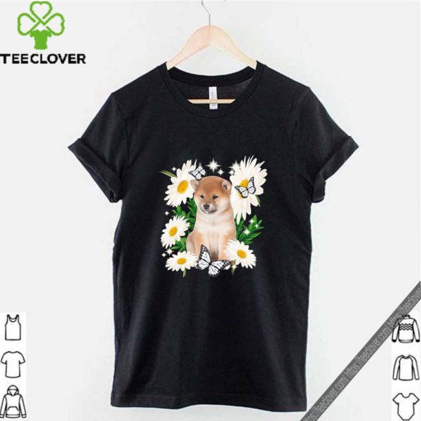 Shiba Inu Daisy flower Classic T-