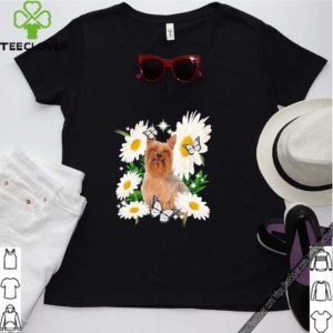 Silky Terrier Daisy flower Classic T-