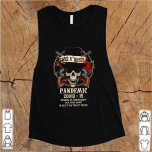 Skull Guns N’ Roses Pandemic Covid-19 in case of emergency