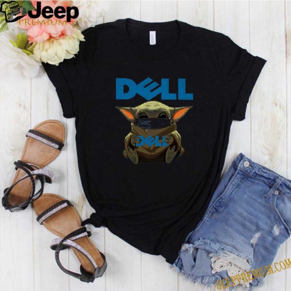 Star Wars Baby Yoda Mask Dell Coronavirus shirt