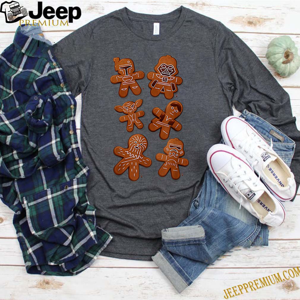 Star Wars Gingerbread Cookie Characters Shirt 8 Star Wars Gingerbread Cookie Characters