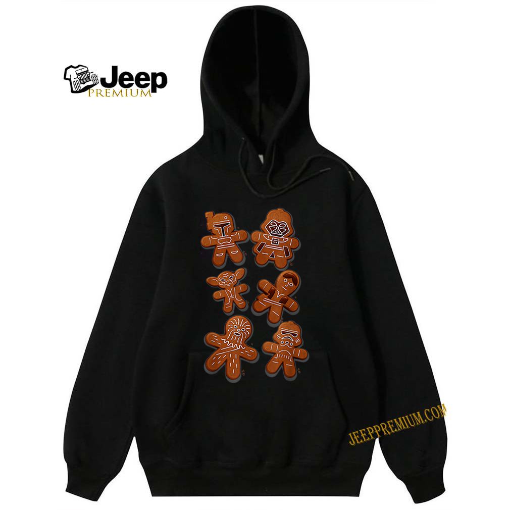 Star Wars Gingerbread Cookie Characters Shirt 7 Star Wars Gingerbread Cookie Characters