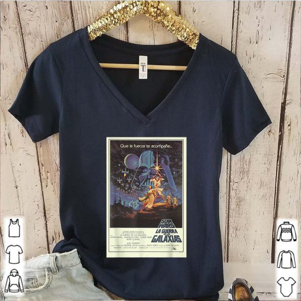 Star Wars La Guerra De Las Galaxias Movie Poster Shirt