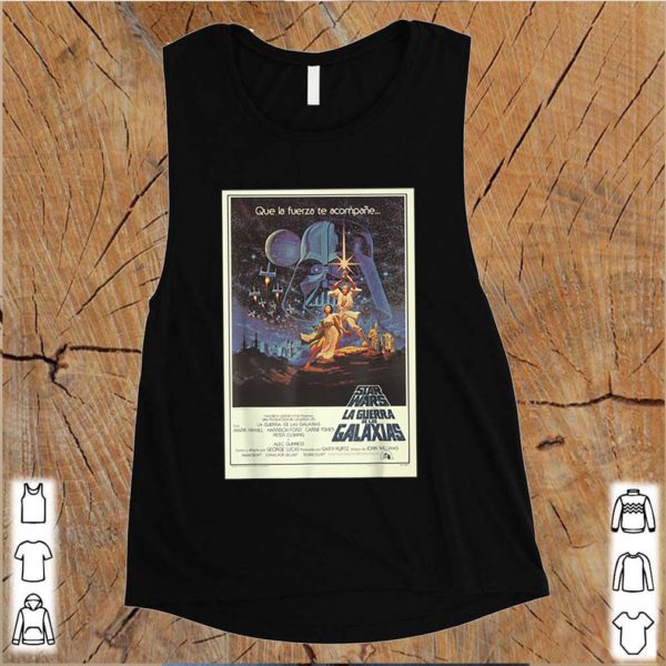 Star Wars La Guerra De Las Galaxias Movie Poster Shirt