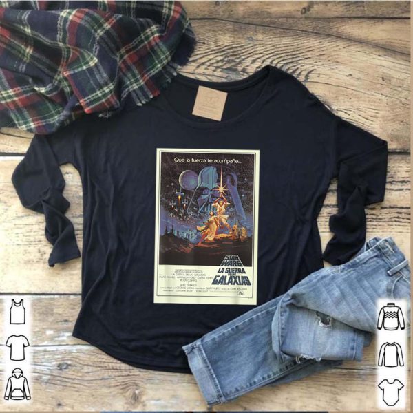 Star Wars La Guerra De Las Galaxias Movie Poster Shirt