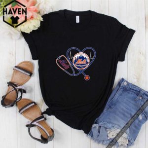 Stethoscope New york mets ladies shirt