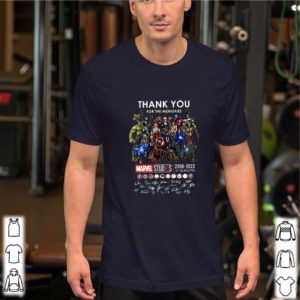 Thank You For The Memories Marvel Studios 2008-2022 Signatures shirt