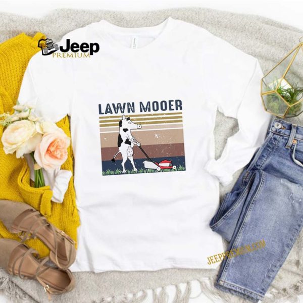 Vintage Lawn Mooer Cow hoodie, sweater, longsleeve, shirt v-neck, t-shirt