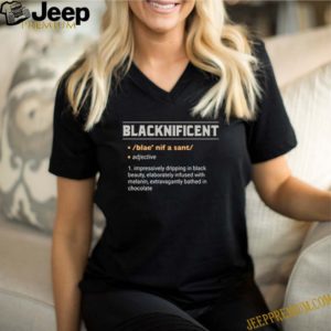 Blacknificent Definition T-Shirt – V Neck