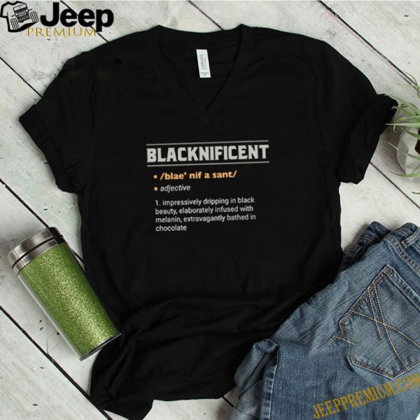 Blacknificent Definition T-Shirt – V