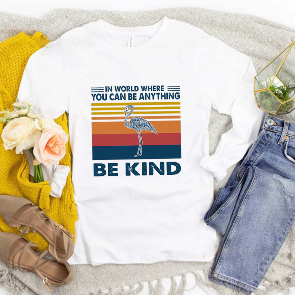 Flamingo In World Where You Can Be Anything Be Kind Vintage shirt 8 Flamingo In World Where You Can Be Anything Be Kind Vintage