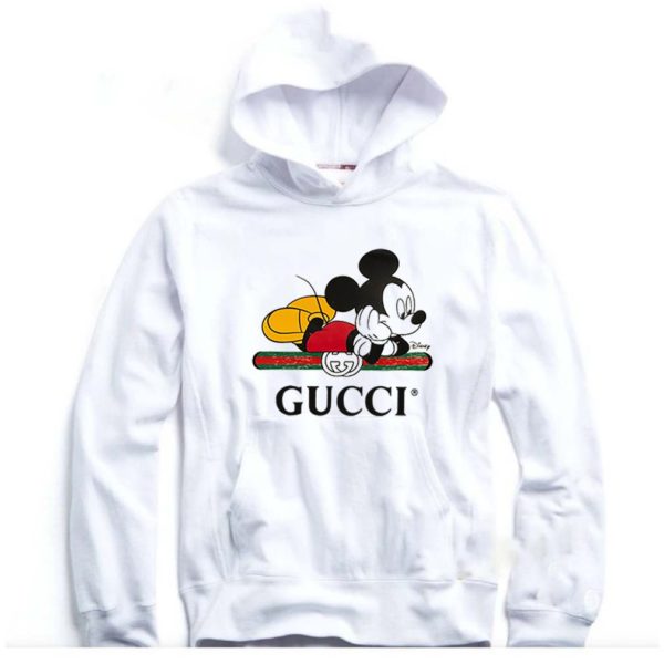 GUCCI x DISNEY Cotton Mickey Mouse Print Over-Sized T-S