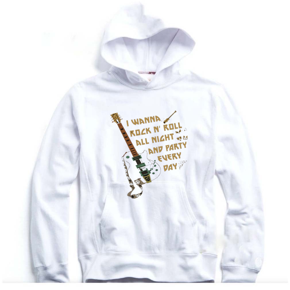 Guitar I Wanna Rock N’ Roll All Right And Party Every Day shirt 7 Guitar I Wanna Rock N’ Roll All Right And Party Every Day