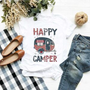 Happy Camper American flag