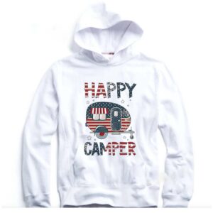 Happy Camper American flag