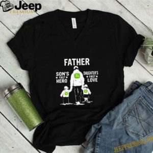 John Deer Father Son’s First Hero Daughter’s First Love Father’s Day hoodie, sweater, longsleeve, shirt v-neck, t-shirt 1