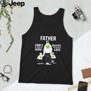 John Deer Father Son’s First Hero Daughter’s First Love Father’s Day hoodie, sweater, longsleeve, shirt v-neck, t-shirt 2