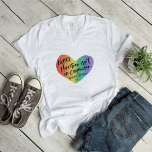 LGBTQ Christian Isnt An Oxymoron Hateful Christian Is shirt