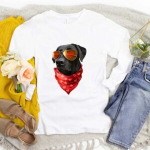 Labrador Shirt Valentines Day Heart Valentine Gift Dog Lover T-