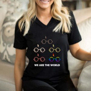 Lgbt harry potter we are the world shirt