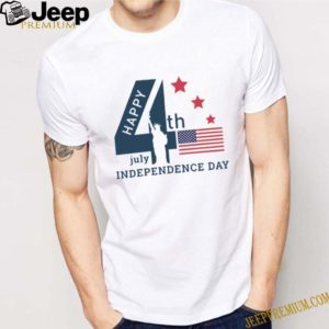 Liberty Enlightening The World Happy 4th Of July Independence Day American Flag Shirt