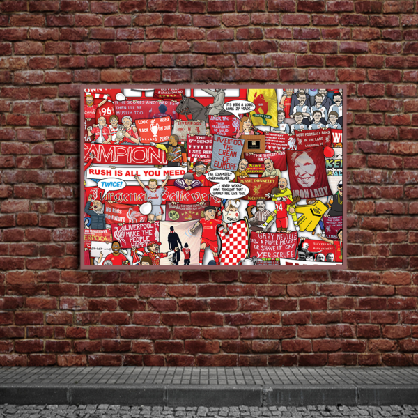 Liverpool Champions League poster