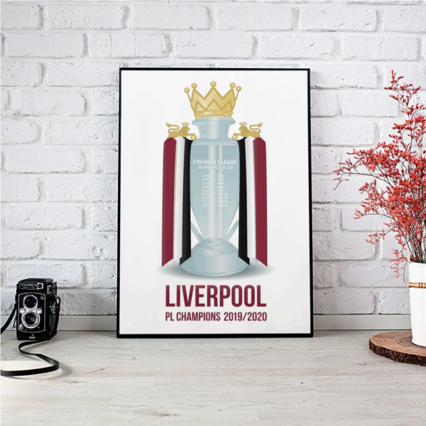 Liverpool Premier League Winners plakat poster 2