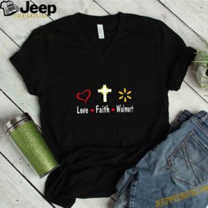 Love faith Walmart logo shirt