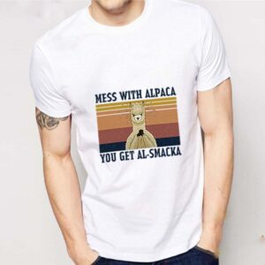 Mess With Alpaca You Get Al-smacka Vintage T-