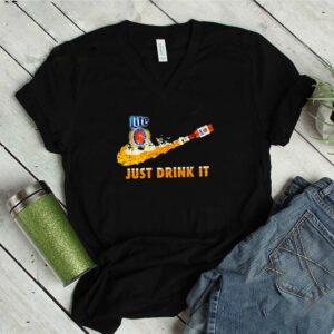 Miller Lite just drink it Nike shirt