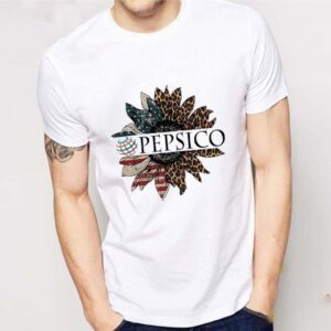 Pepsico The 4th of July sunflower American flag shirt