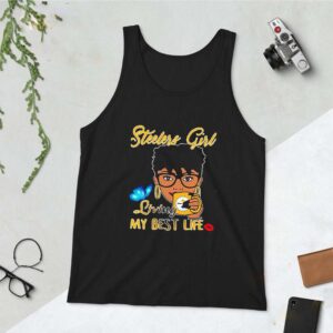 Pittsburgh Steelers Black Girl Living My Best Life hoodie, sweater, longsleeve, shirt v-neck, t-shirt 2