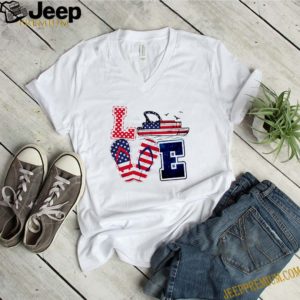 Pontoon Boat Gift America Pontoon Love shirt