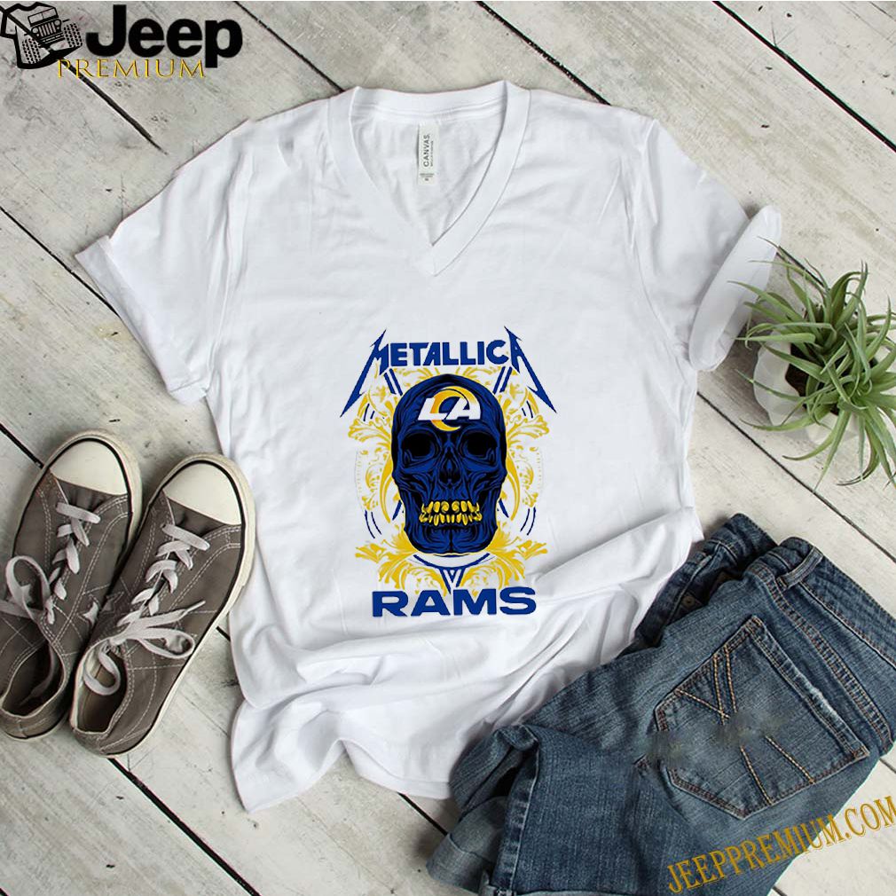 Skull Mashup Metallica And Los Angeles Rams shirt 6 Skull Mashup Metallica And Los Angeles Rams shirt 1 Shirt, hoodie, sweater, long sleeve and tank top