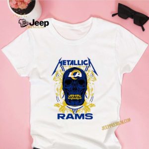 Skull Mashup Metallica And Los Angeles Rams