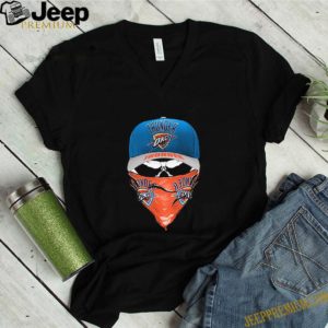 Skull mask oklahoma city thunder basketball shirts