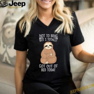 Sloth For Lazy People Who Love To Sleep Shirt