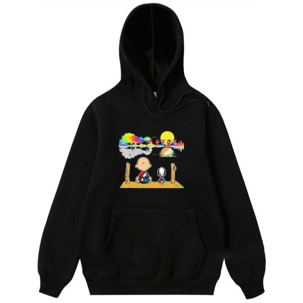 Snoopy And Charlie Brown Grateful Dead Guitar Lake LGBT