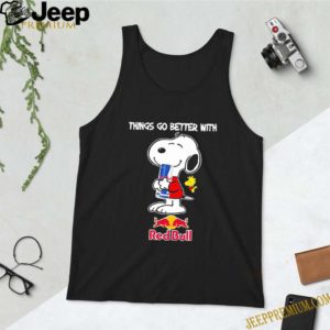 Snoopy And Woodstock Things Go Better With Red Bull Logo s