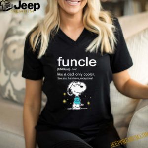 Snoopy Funcle Noun Like A Dad Only Cooler Father’s Day shirt