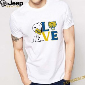 Snoopy Love Fort Valley State University Athletics shirt