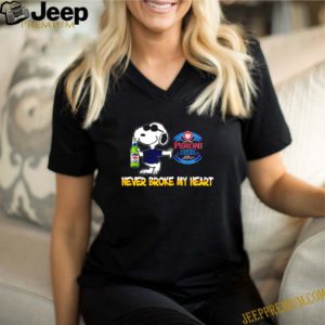 Snoopy drinking Peroni Nastro Azzurro never broke my heart shirts