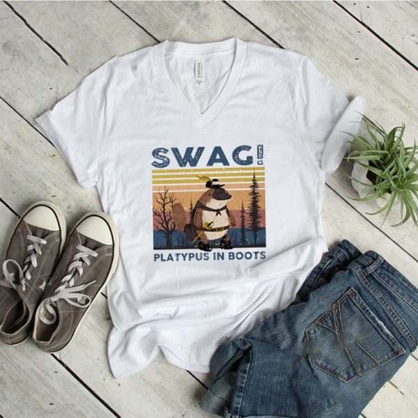 Swag platypus in boots vintage hoodie, sweater, longsleeve, shirt v-neck, t-shirt