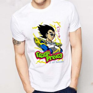 The fresh prince of all saiyans Dragon Ball shirt